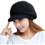 ® femme hiver chapeau fille tricoté bonnet béret casquette - bonnet oreilles de chat chanvre fleurs bonnet ... ® femme hiver chapeau fille tricoté bonnet béret casquette - bonnet oreilles de chat chanvre fleurs bonnet ...