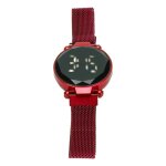 Femmes led montre �cran tactile grand affichage alliage durable design de mode num�rique pour fille adulte ...