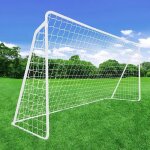 Femor but de football en acier 365 cm x 180 cm but de foot avec filet de football et accessoires