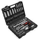 Femor douille  cliquet 108 pices jeux de cls  douille set outils bote cls plate