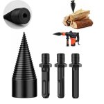 Fendeuse � bois - xvx - mod�le vis c�ne - acier haute teneur - 3 modes de forets - rev�tement titane