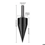 Fendeuse de b�ches �lectrique - hono - 45mm - rev�tement en titane - acier haute teneur en carbone - ...