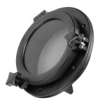Fenêtre de hublot hublot de bateau rond de 8 pouces hublot douverture noir installation de forme ronde ... Fenêtre de hublot hublot de bateau rond de 8 pouces hublot douverture noir installation de forme ronde ...