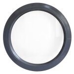 Fen�tre ronde fixe 500 pvc anthracite structur� 7016