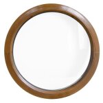 Fentre ronde fixe 700 pvc chne dor