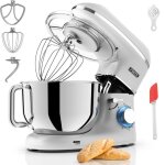 Fentic robot p�tissier 2000w ? bol inox 62l ? 6 vitesses + pulse ? crochet fouet palette ? couvercle ...