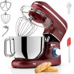 Fentic robot p�tissier 2000w ? bol inox 62l ? 6 vitesses + pulse ? crochet fouet palette ? couvercle ...