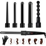 Fer  boucler 6 en 1 boucleur cheveux de 80 - 230? fer  friser en cramique fer  friser professionnels ...