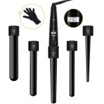Fer  boucler boucleur cheveux 5 en 1 - elehot - affichage lcd - technologie tourmaline et cramique