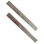 Jeu de 2 fers de d�gauchisseuse / raboteuse 200 x 20 x 2. 5 mm acier hss (les 2 fers) - omnivor