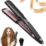 Fer a gaufrer les cheveux gaufrier cheveux ptc ceramic pour cheveux volumisants hair crimper pour cheveux ...