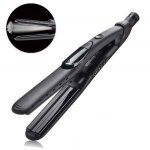 Fer  lisser vapeur2en1 lisseur vapeur professionnellisseur cheveux / boucleur5 niveaux de tempraturechauffag ...