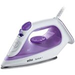 Fer  repasser - braun - si1080vi - 2400 watt - systme anti - tartre - violet