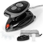 Duronic si2 bk fer  repasser  vapeur de voyage 375w lger et compact 762g semelle antiadhsive rservoir ...