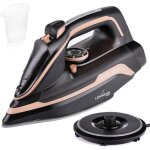 Fer � repasser sans fil - estampille - station de charge 360� - 3000w - 35 g / min de vapeur - semelle ...