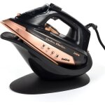Fer � repasser vapeur 2 - en - 1 - febest - sans fil - semelle en c�ramique - r�servoir 300 ml - anti ...