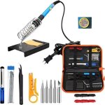 Fer  souder kit complet irons soudure lectronique outil 60w temprature rglable module 389
