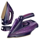 Fer � vapeur sans fil new - 2400w - semelle c�ramique - repassage vertical ou horizontalement multicolore ...