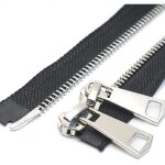 Fermetures �clair m�taldouble curseur s�parable noir fermeture�clair � double sens�clair m�talliquepour ...
