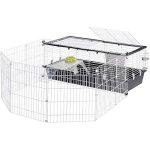 Ferplast cage lapin parkhome 120 cochon dinde avec enclos pour lapins domestiques niche et abreuvoir ... Ferplast cage lapin parkhome 120 cochon dinde avec enclos pour lapins domestiques niche et abreuvoir ...