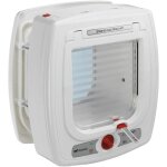 Chatière électronique - ferplast - swing microchip - 225 x 162 x 252 cm - blanc - pour chat Chatière électronique - ferplast - swing microchip - 225 x 162 x 252 cm - blanc - pour chat
