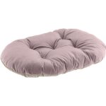 Coussin - ferplast - prince 45 / 2 - velours doux - ovale 43x30 cm - rose