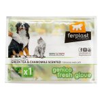 Ferplast genico fresh glove lingette nettoyante humide pour chiens et chats genico fresh glove - 16 x ...