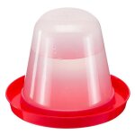 Ferplast olbia 2 abreuvoir pour poules et poussins olbia 2 - Ø 21 x h 17 cm - 1. 5 l - rouge Ferplast olbia 2 abreuvoir pour poules et poussins olbia 2 - Ø 21 x h 17 cm - 1. 5 l - rouge