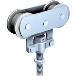 Monture sur chant sportub mantion pour dplacement droit 150kg - 2 galets delrin - 255d