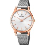 Montre femme - festina - 20507 - quartz - analogique - acier inoxydable rosgold