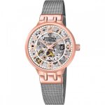 Montre femme - festina - f20581 / 1 - automatique - acier milanais - chic