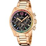 Montre - festina - boyfriend rainbow f20639 / 3 - quartz - femme - noir - or rose Montre - festina - boyfriend rainbow f20639 / 3 - quartz - femme - noir - or rose