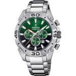 Montre - festina - f20543 / 3 - chronographe - cadran vert - Étanchéité 100m Montre - festina - f20543 / 3 - chronographe - cadran vert - Étanchéité 100m
