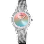 Festina montre pour femme f20494 / 9 mademoiselle avec bo�tier en acier inoxydable 316l argent� et bracelet ...