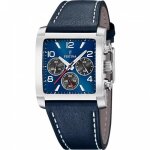 Montre - festina - f20653 / 1 - chronographe - cuir bleu - Étanchéité 5 atm Montre - festina - f20653 / 1 - chronographe - cuir bleu - Étanchéité 5 atm