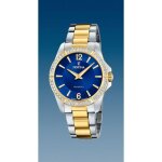 Montre - festina - f20594 / 2 - diamètre 34. 50mm - cadran bleu - aiguilles jaunes - Étanche 50m Montre - festina - f20594 / 2 - diamètre 34. 50mm - cadran bleu - aiguilles jaunes - Étanche 50m