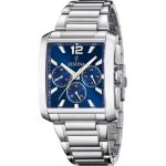 Montre - festina - f20635 / 2 - chronographe - rectangulaire 38x37mm - tanche 50m