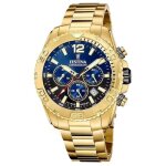 Montre festina timeless f20684 / 2 homme - quartz - acier inoxydable - bleu - or Montre festina timeless f20684 / 2 homme - quartz - acier inoxydable - bleu - or