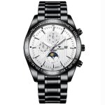 Montre homme festivus - b036 - quartz - etanche - acier - noir
