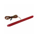 Feu ar universel replay a leds barrette rouge (24 leds rouges) - homologue ce -