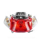 Feu arriere complet adapt. peugeot vclic / sym orbit / tnt motor strada . roma 2t et 4t (scooter gy6 ...