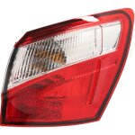 Feu arri�re led �tanche et r�sistant aux chocs aile ext�rieure pour qashqai 2010 � 2014 droite: 26555 ...