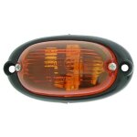 Feu clignoteur lat�ral orange ovale
