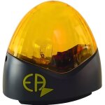 Accessoire de portail - non spcifi - feu fixe orange - alimentation 230v - ampoule 40w - hauteur 125 ...