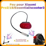 Feu garde boue xiaomi m365 pro 2 essential 1s scooter 3 feu arri�re pro2 lumi�re led frein garde boue ...