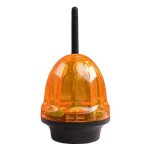 Feu  led - automatisme portail - fixe ou clignotant - antenne intgre - tanche ip54 - 12 / 24 / 220 ...