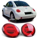 Feux de signalisation voiture sport - rouge led celis volkswagen - new beetle ph1 1998 - 2005 (05420) ...