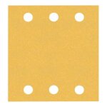 Feuille abrasive - bosch - c470 - 115x107mm - g120 - 6 trous