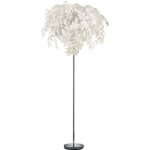 Feuilles de conception lampe de sol design en blanc pour la salle de s�jour leavy