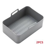Feuille de cuissonplaque rectangulaire en silicone pour friteuse à airdoublure réutilisableplat dinsertion ... Feuille de cuissonplaque rectangulaire en silicone pour friteuse à airdoublure réutilisableplat dinsertion ...
